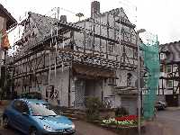 Wagenfurth - DGH während des Umbaus 18.09.1999