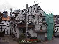 Wagenfurth - DGH während des Umbaus 18.09.1999