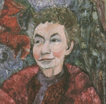 Selbstportrait - Margret-Knoop-Schnellbach